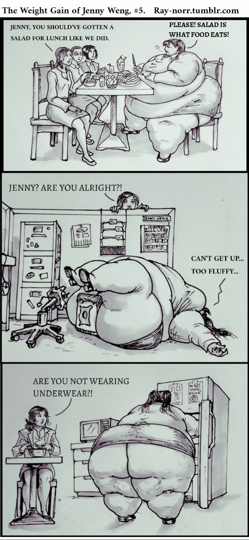 The Weight Gain of Jenny Weng page 5 full
