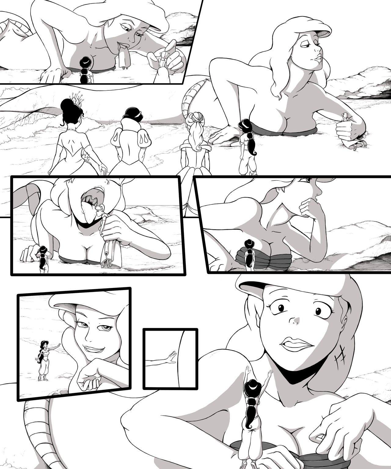 Ariel the siren page 2 full