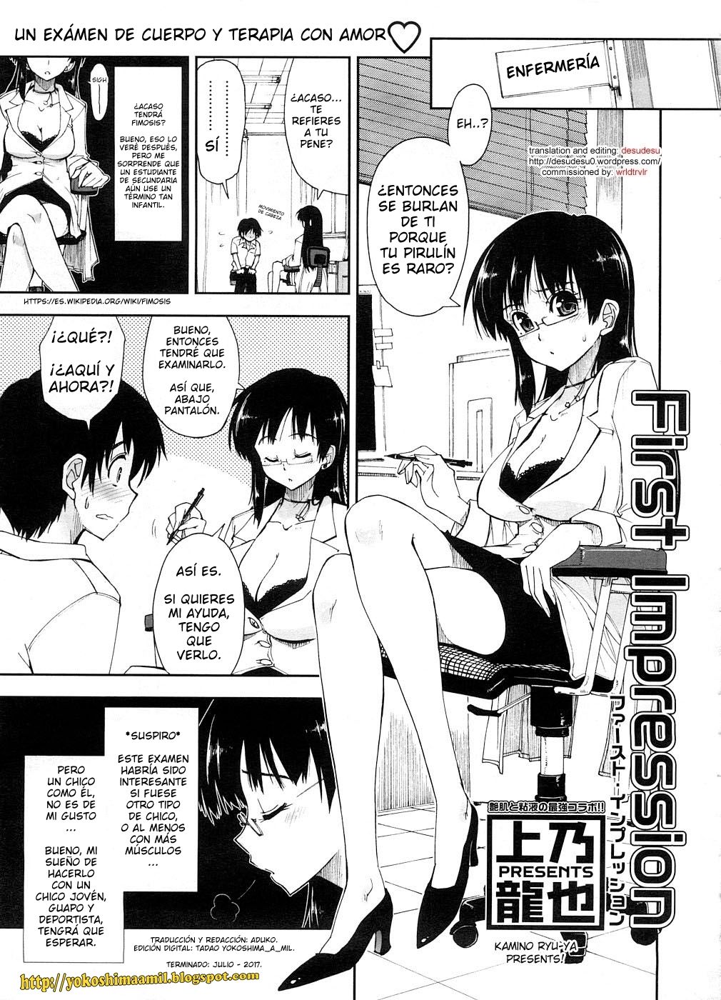 First Impression page 1 full