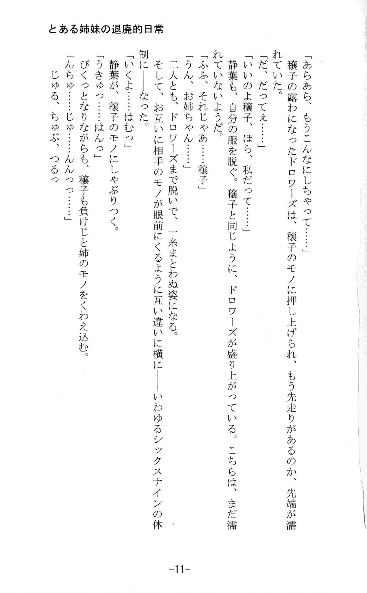 Shoujo Sousei Emaki - Touhou Youenbu In no Shou - Fancy Girl's Equipment page 12 full