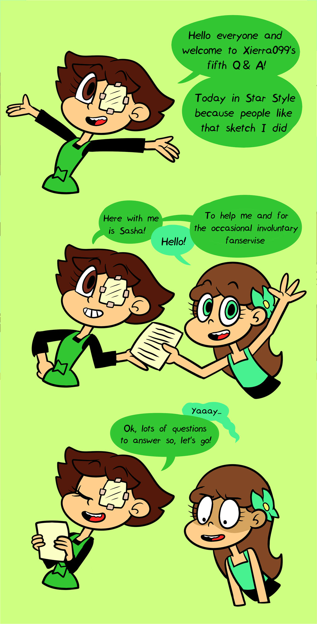 Xierra Answers #5 page 1 full