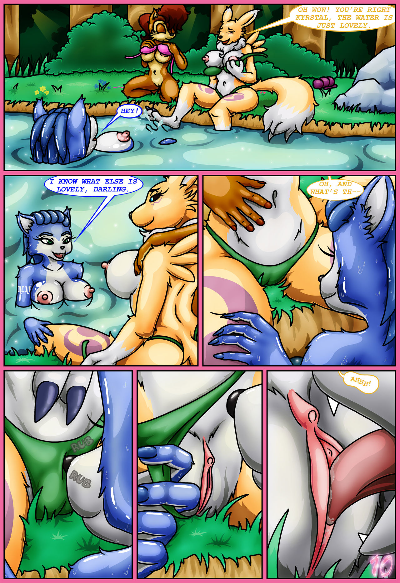The Girls Comic: A Camping Trip Gone Really Bad page 11 full