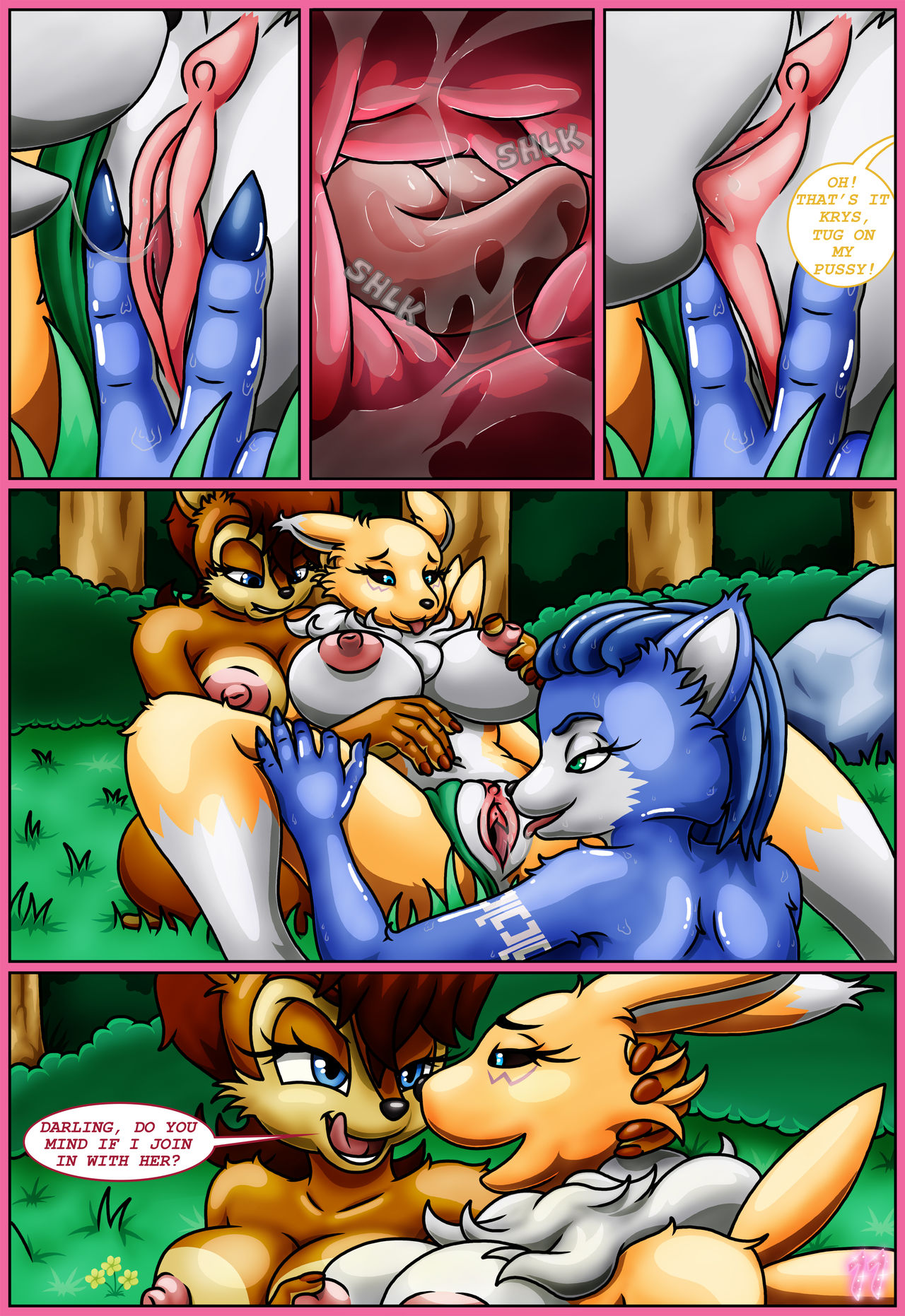 The Girls Comic: A Camping Trip Gone Really Bad page 12 full