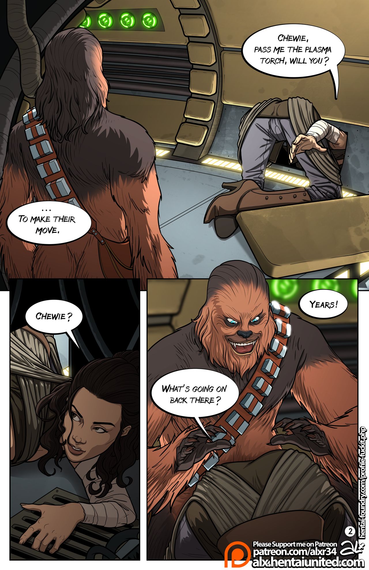-Star Wars: A Complete Guide to Wookie Sex page 3 full