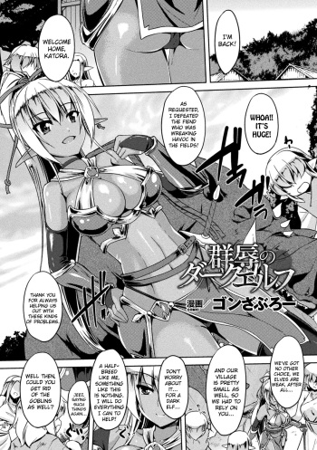 [Gonzaburo-] Gang-raped Dark Elf (Haiboku Otome Ecstasy Vol. 4) [English] {Hennojin} [Digital] cover