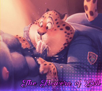[blazingcheecks] the flowers of evil (Zootopia) cover