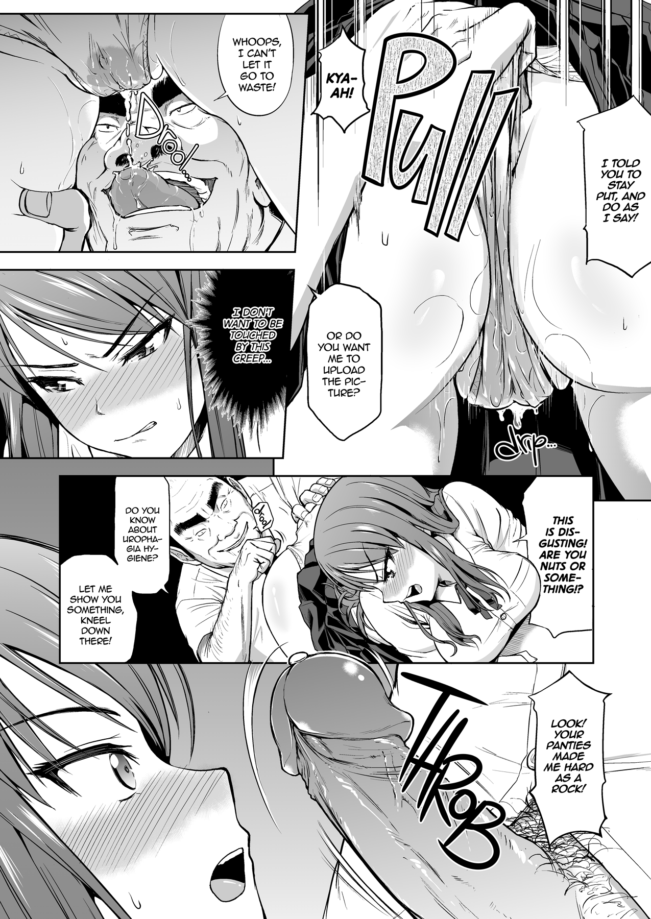Omorashi Seitokaichou no Choukyou | The Pissing Student Council President's Training page 11 full