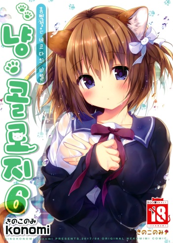 (COMIC1☆11) [KINOKONOMI (konomi)] Nyancology 6 -Nureta Nekoda-san no Himitsu- [Korean] cover