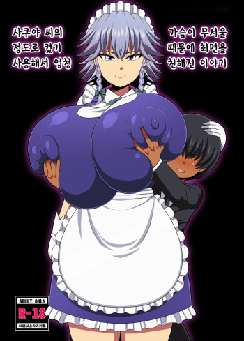 [Nacchuushou (Amazon)] Sakuya-san no Oppai ga Susamajiku Ookikatta no de Saiminjutsu o Tsukatte Totemo Nakayoku Natta Hanashi (Touhou Project) [Korean] [Digital] cover