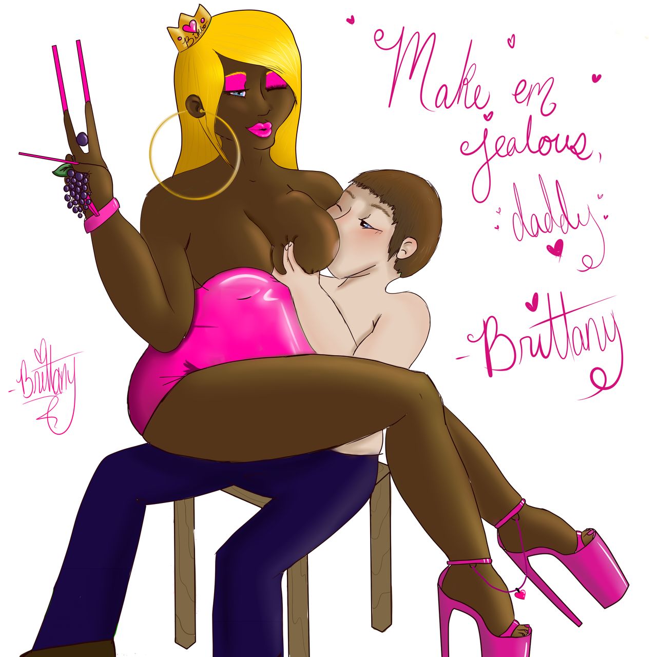 Queen Brittany Bimbofication page 7 full