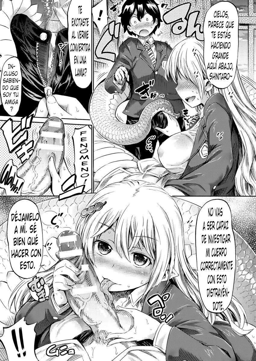 Monmusu Hentai Appli de GO! | Monster Girl Transformation Go! page 9 full