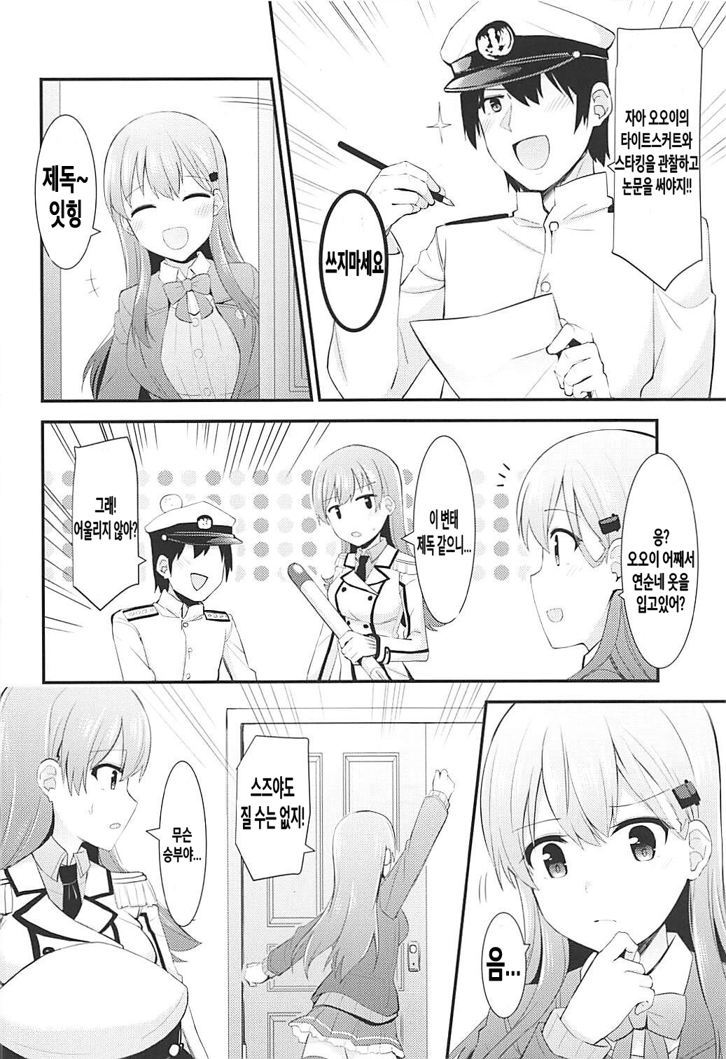 Renshuukan Ooi no Ishou Shoubu | 연습함 오오이의 의장승부 page 5 full