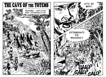 Storie Blu Special 1 - The Cave of the Totems (ENG) cover