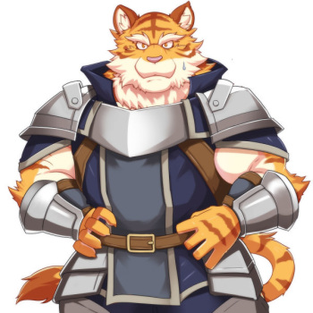 A muscular tiger cuntboy by urakata5x cover