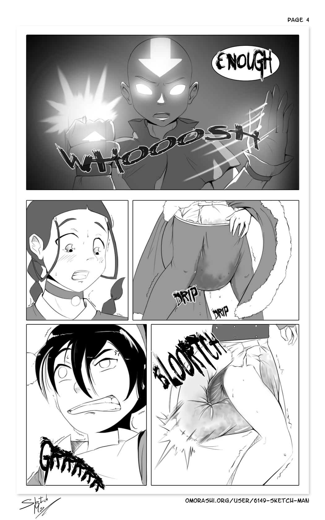 Avatar: Bendwetting Problems page 4 full