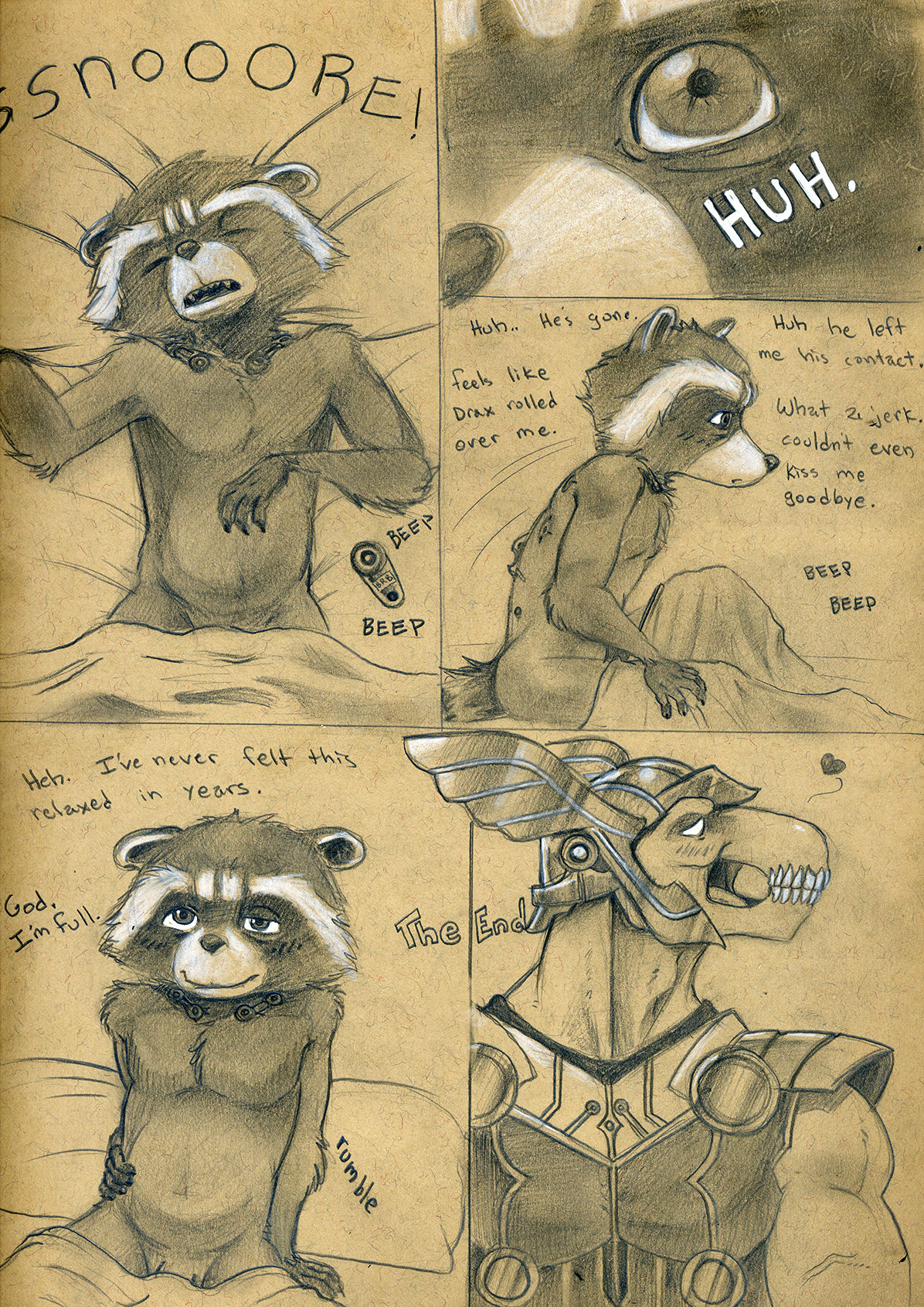 Rocket Racoon X Beta Ray Bill page 11 full