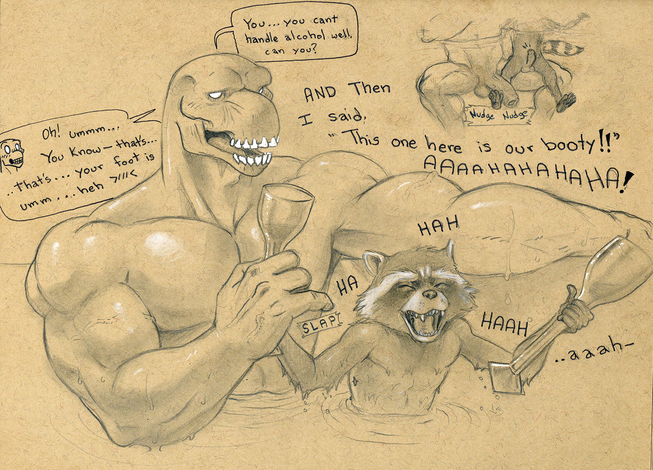 Rocket Racoon X Beta Ray Bill page 2 full