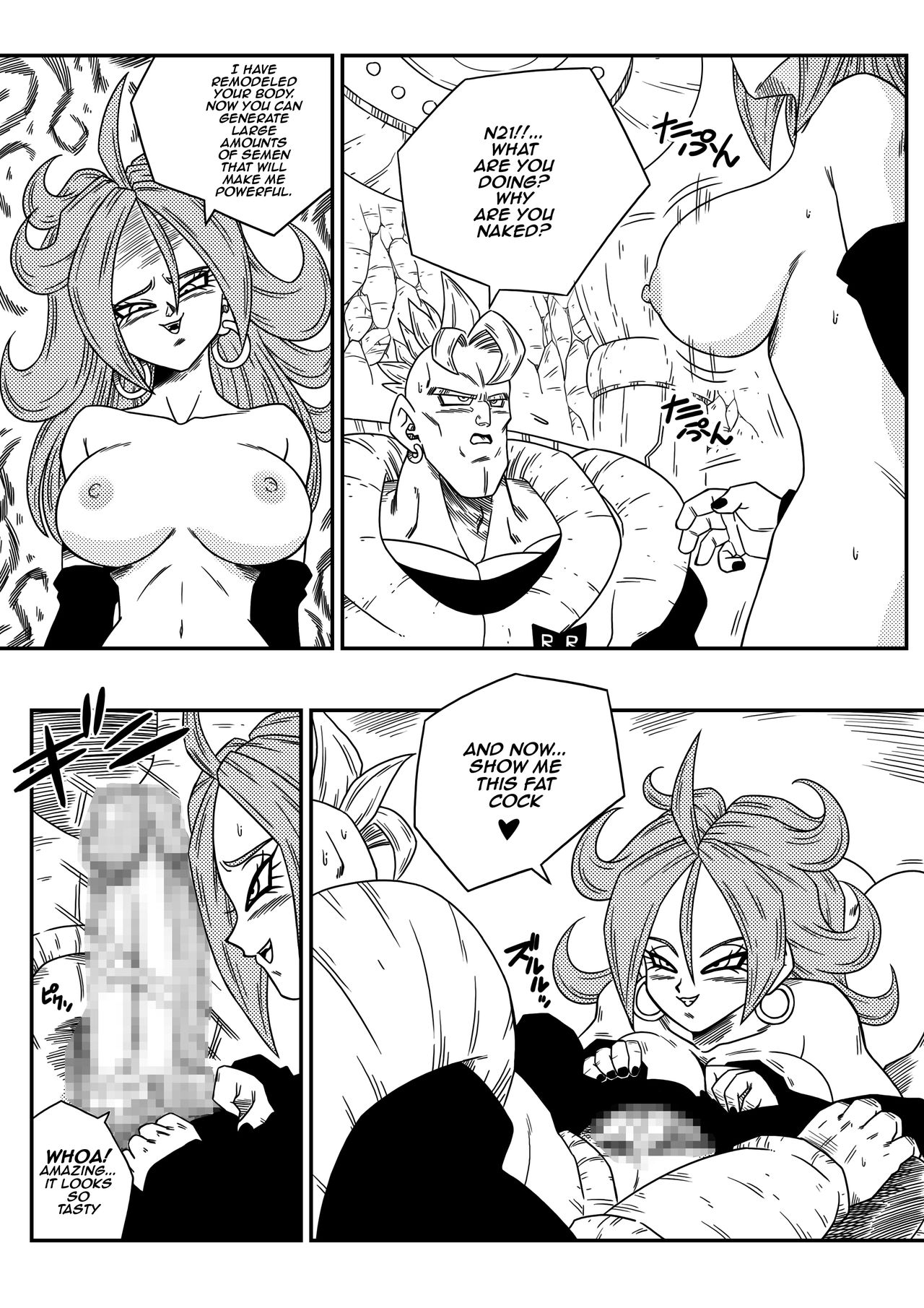 Kyonyuu Android Sekai Seiha o Netsubou!! Android 21 Shutsugen!! | Busty Android Wants to Dominate the World! page 6 full