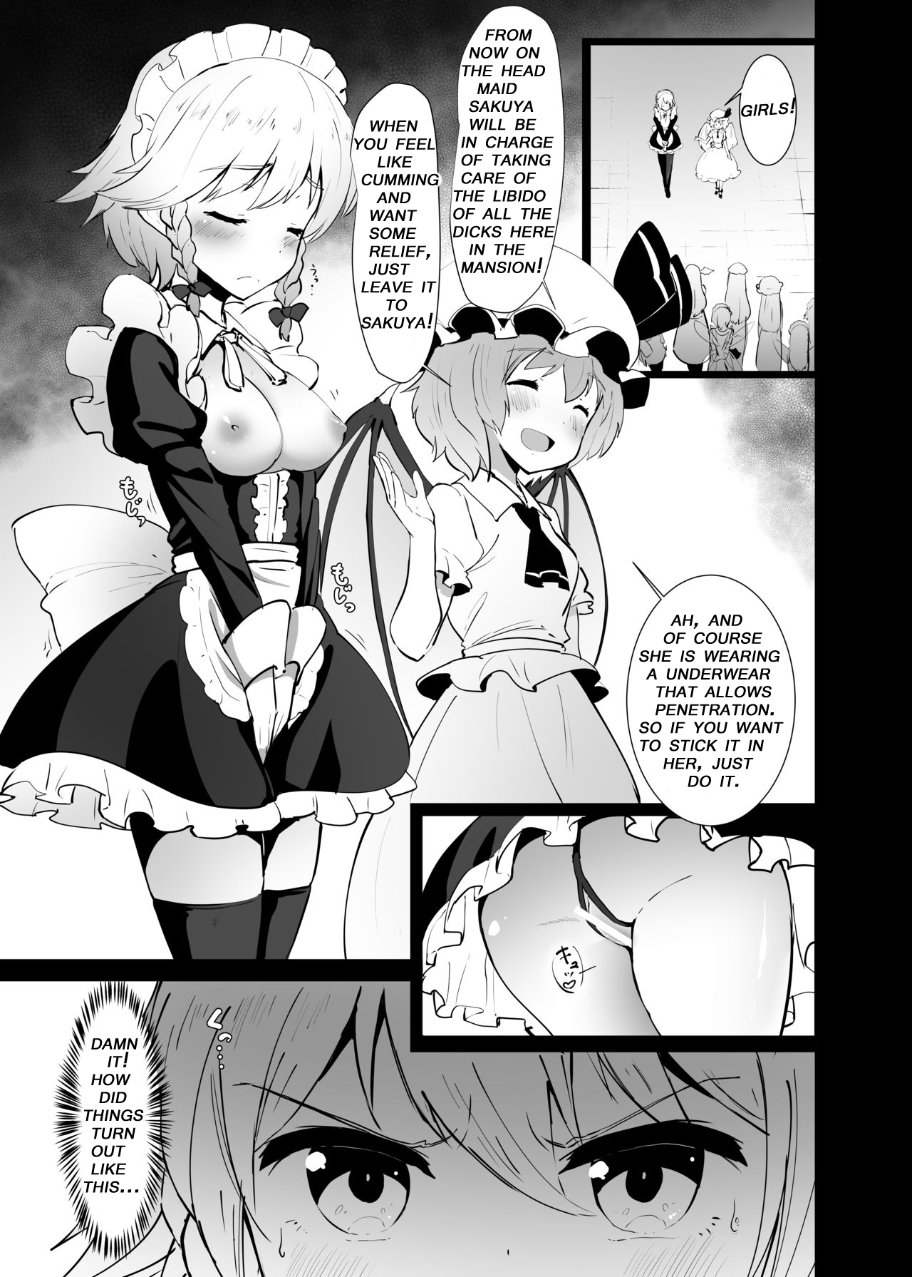 Seiyoku Shorichou Futanari Sakuya | Chief of the libido treatment futanari sakuya page 4 full