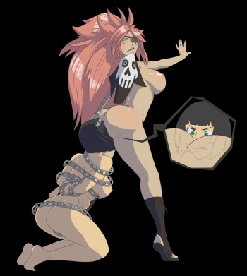 [idolmonkey] Baiken Buttnoms cover