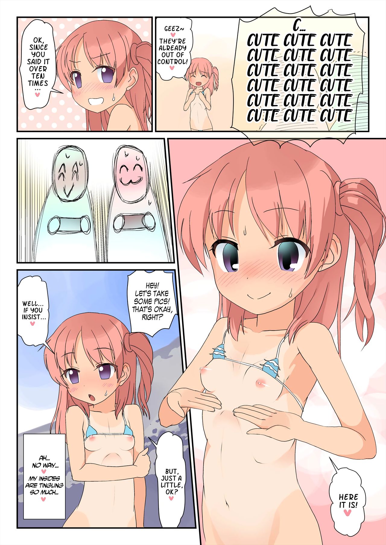 Micro Bikini de Umi ni Ittara Ojisan-tachi ni Rape  Shite Moraechatta Onnanoko no Hon page 12 full