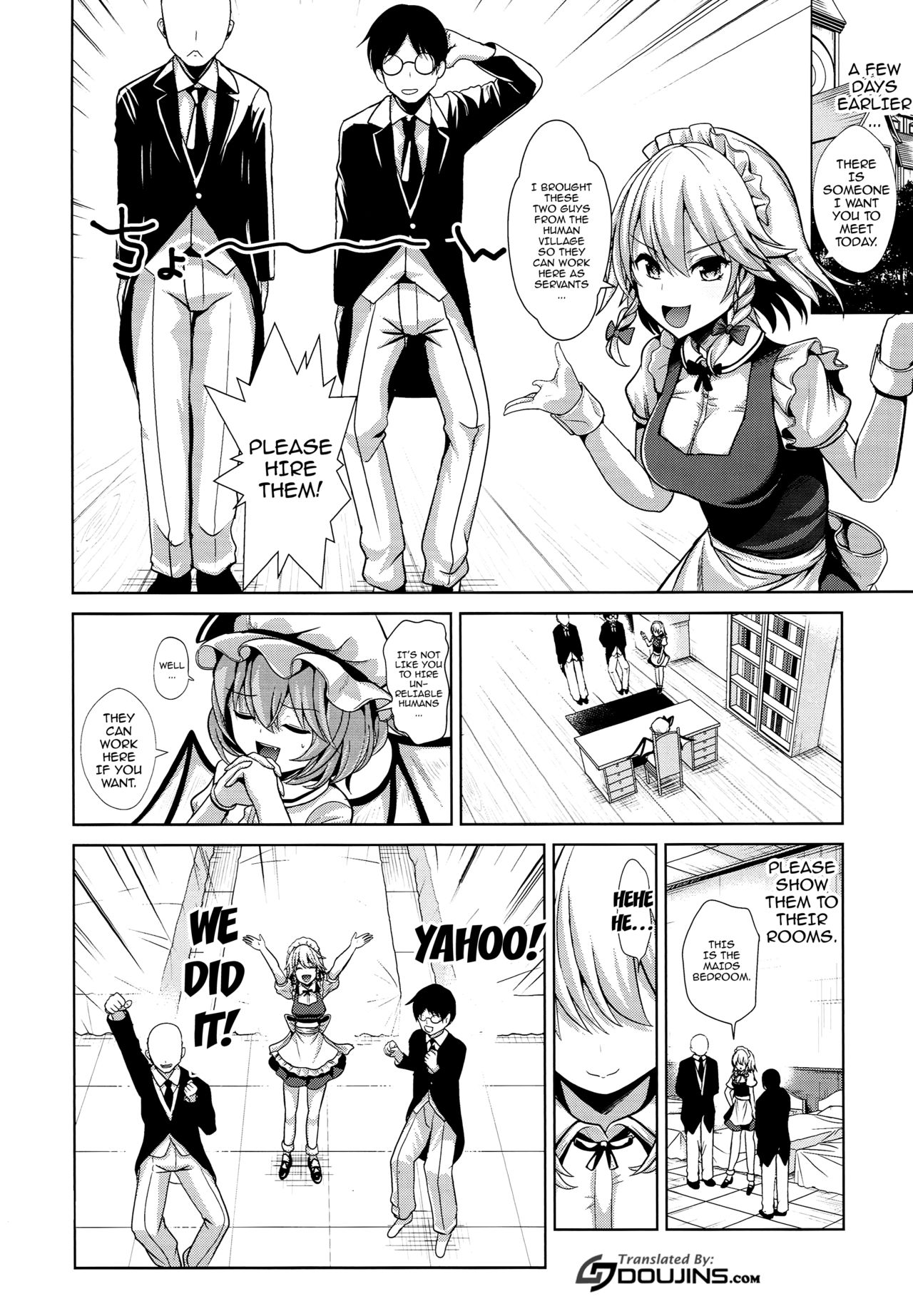 Touhou TSF 3 Sakuya ni Hyoui | Touhou TSF 3 Posessed By Sakuya page 3 full