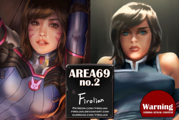 [Firolian] Area69 no.2 - D.Va, Korra cover