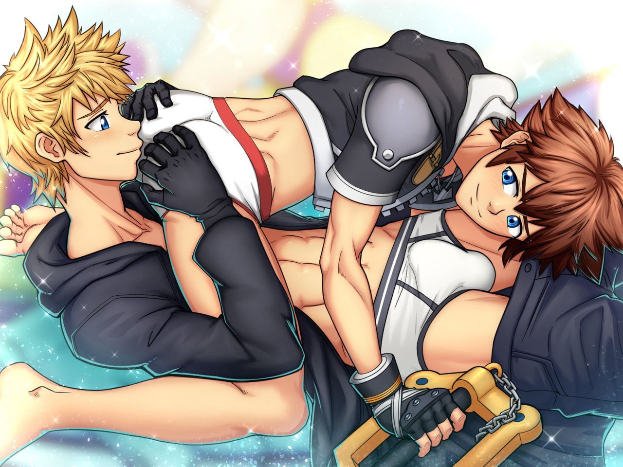 Kingdom Hearts - Sora x Roxas #1 page 1 full