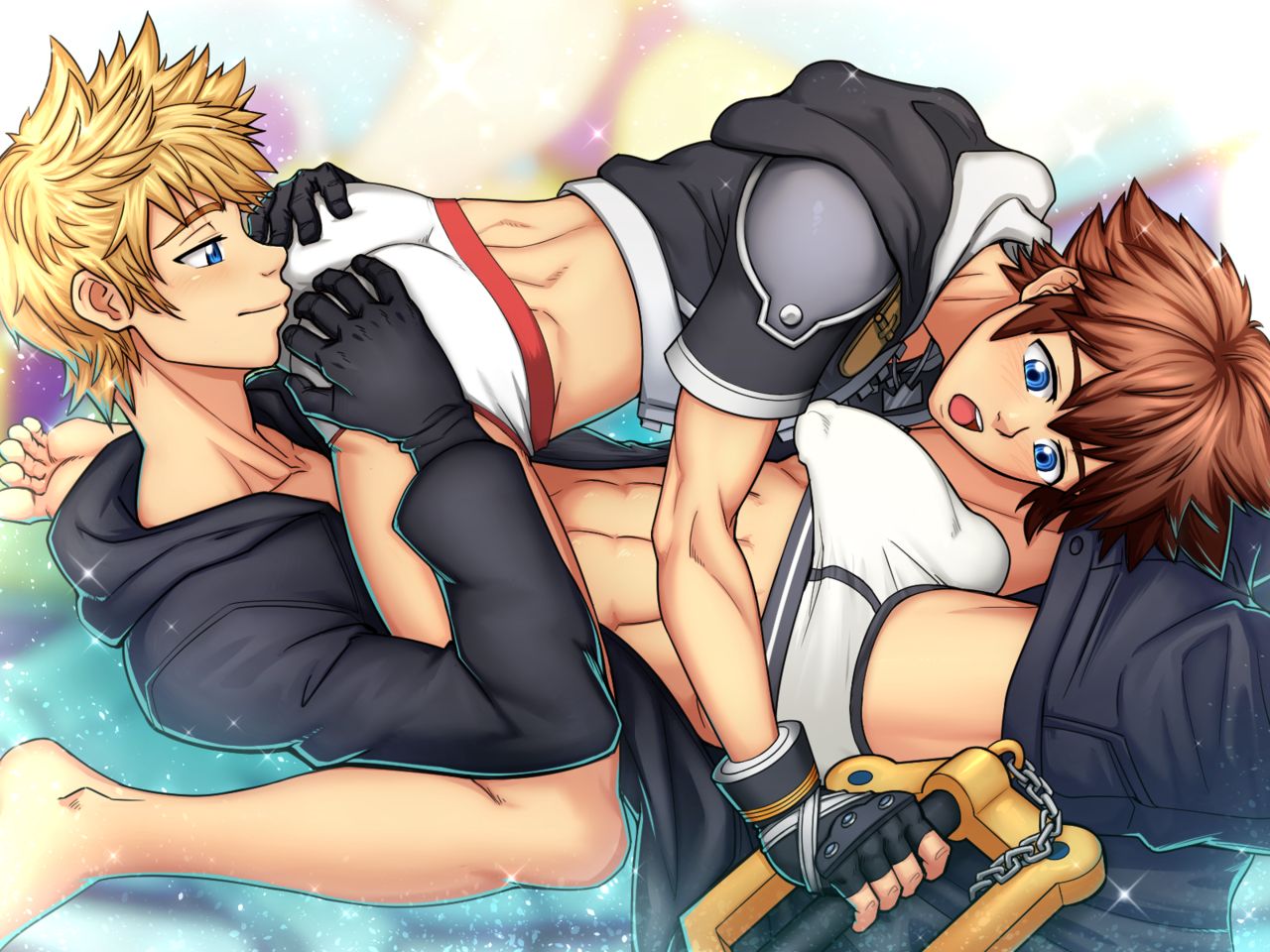 Kingdom Hearts - Sora x Roxas #1 page 2 full