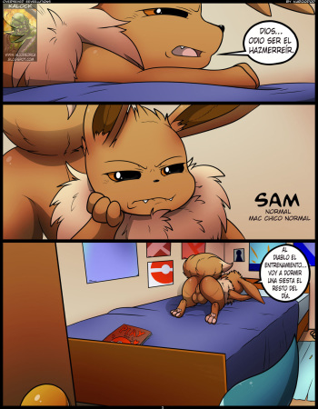 [Kuroodod] Oversexed Eeveelutions Vol. 1 (Pokémon) (Spanish) [kalock] cover
