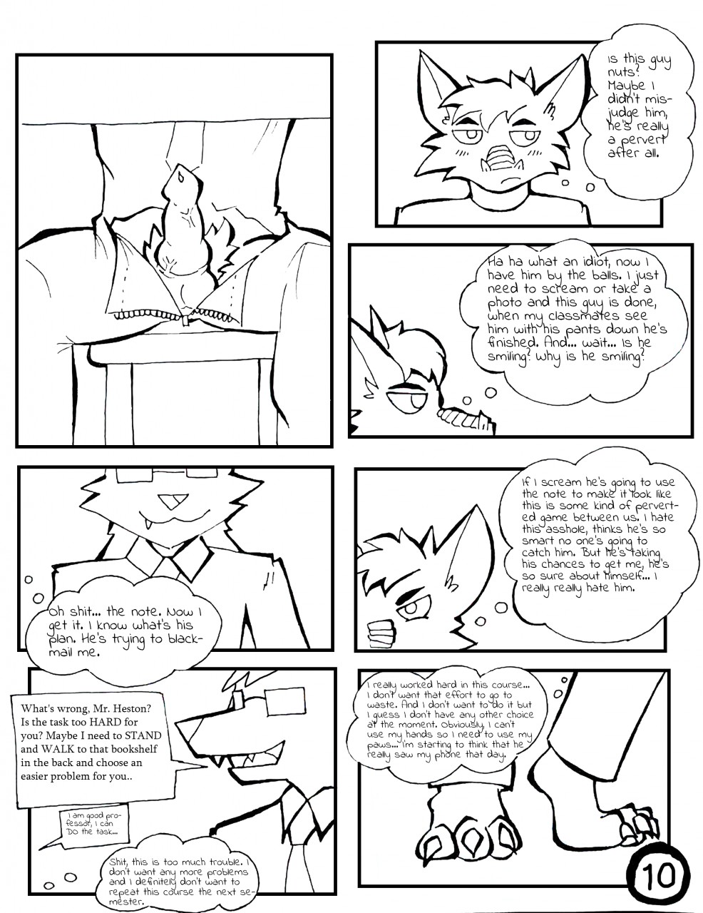 The Substitute Professor page 10 full