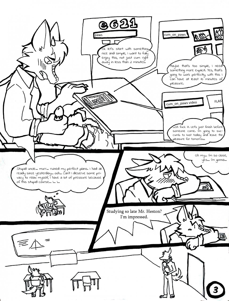 The Substitute Professor page 3 full