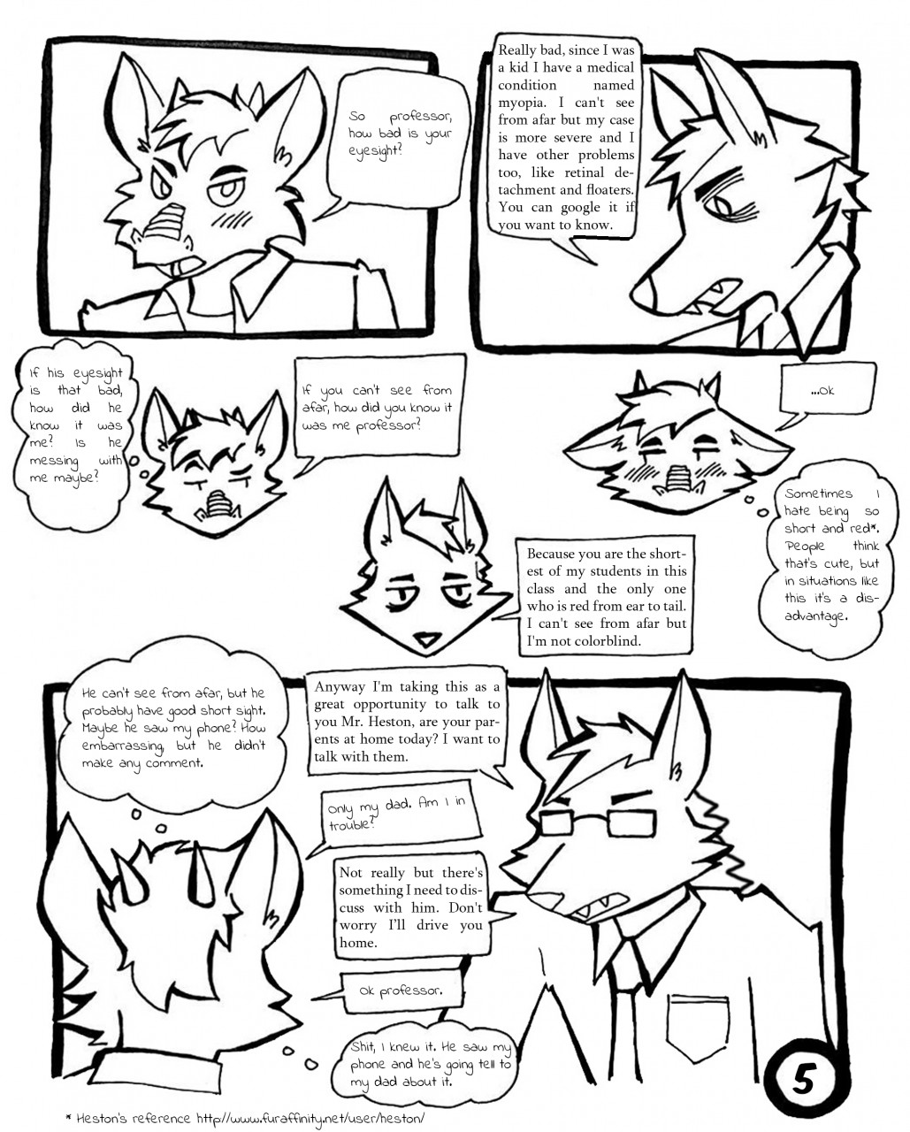 The Substitute Professor page 5 full