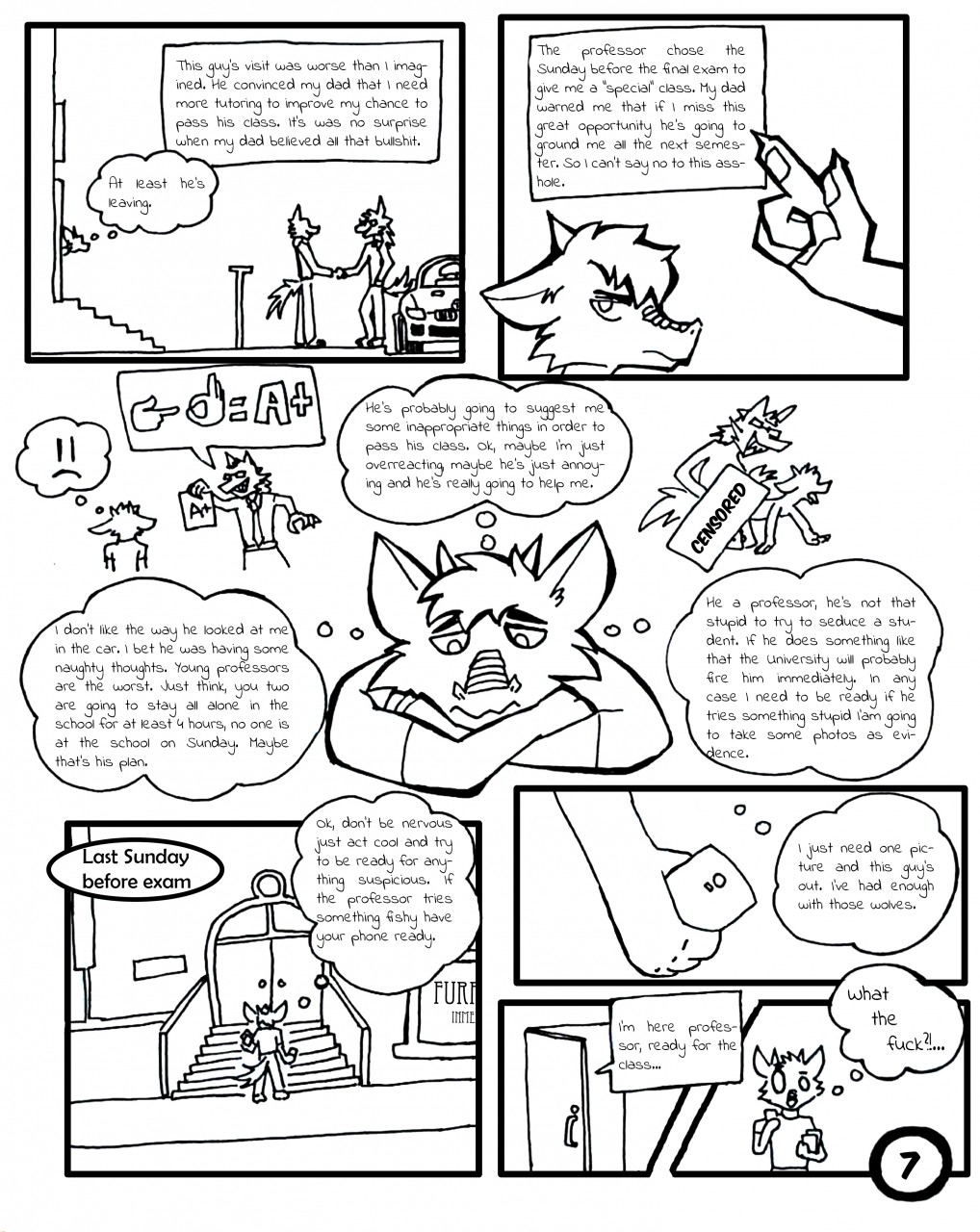 The Substitute Professor page 7 full