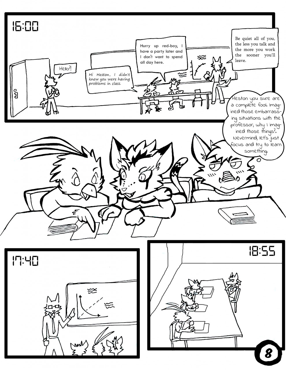 The Substitute Professor page 8 full
