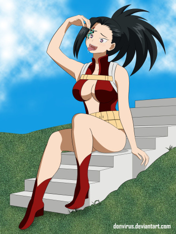 [DonVirus] Momo savoring Deku cover