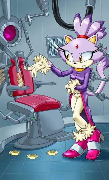[Kandlin] Blaze and the Makeover Machine (Sonic the Hedgehog) cover