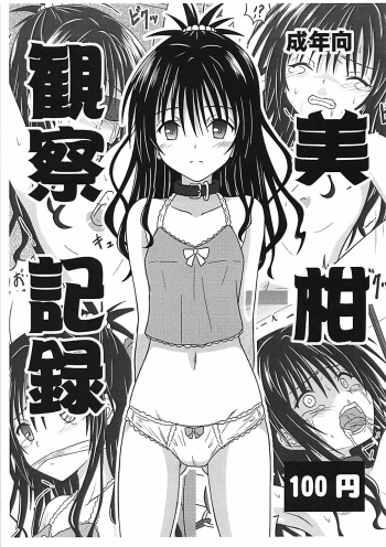 (COMIC1☆13) [Chi-Ra-Rhyzhm (Hidaka Toworu)] Mikan Kansatsu Kiroku (To LOVE-Ru) cover