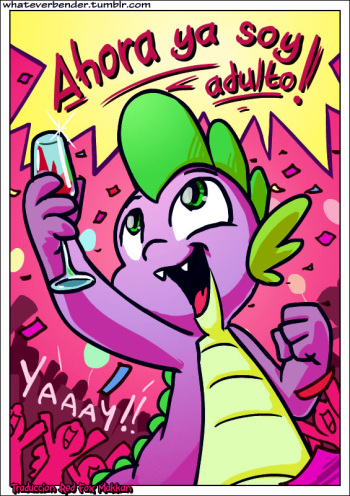 Now I am Adult (Spanish) cover