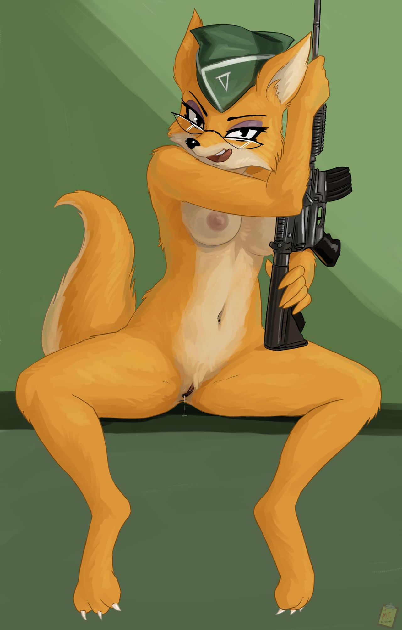 Lt. Fox Vixen - Squirrel and Hedgehog - 4th Pack page 1 full