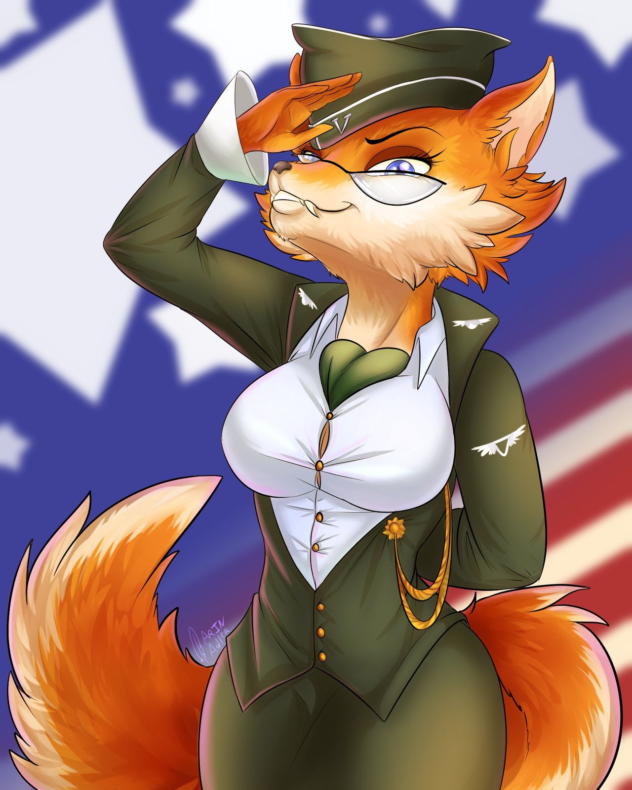 Lt. Fox Vixen - Squirrel and Hedgehog - 4th Pack page 12 full