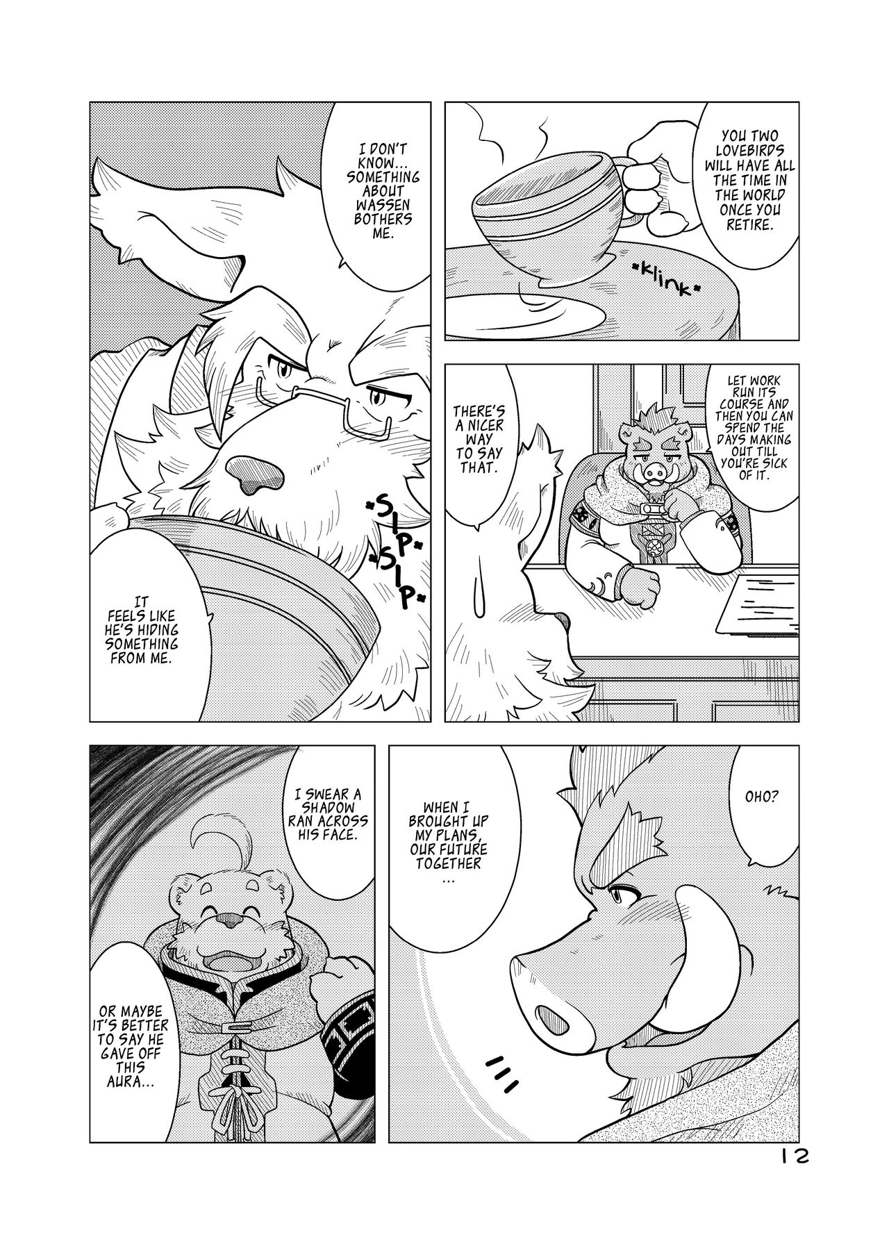 Hoshiyomi no Inu Tsukihami no Kuma 4 | The dog & the bear: The poet of the stars & the partaker of the moon 4 page 11 full