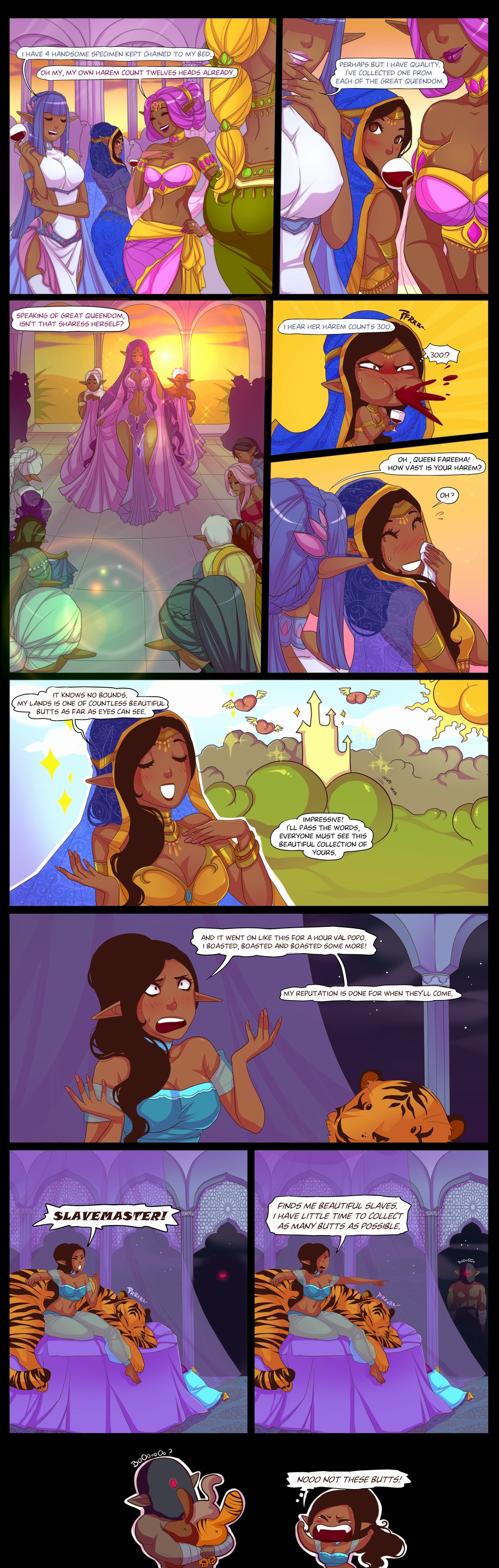 Queen of Butts page 1 full