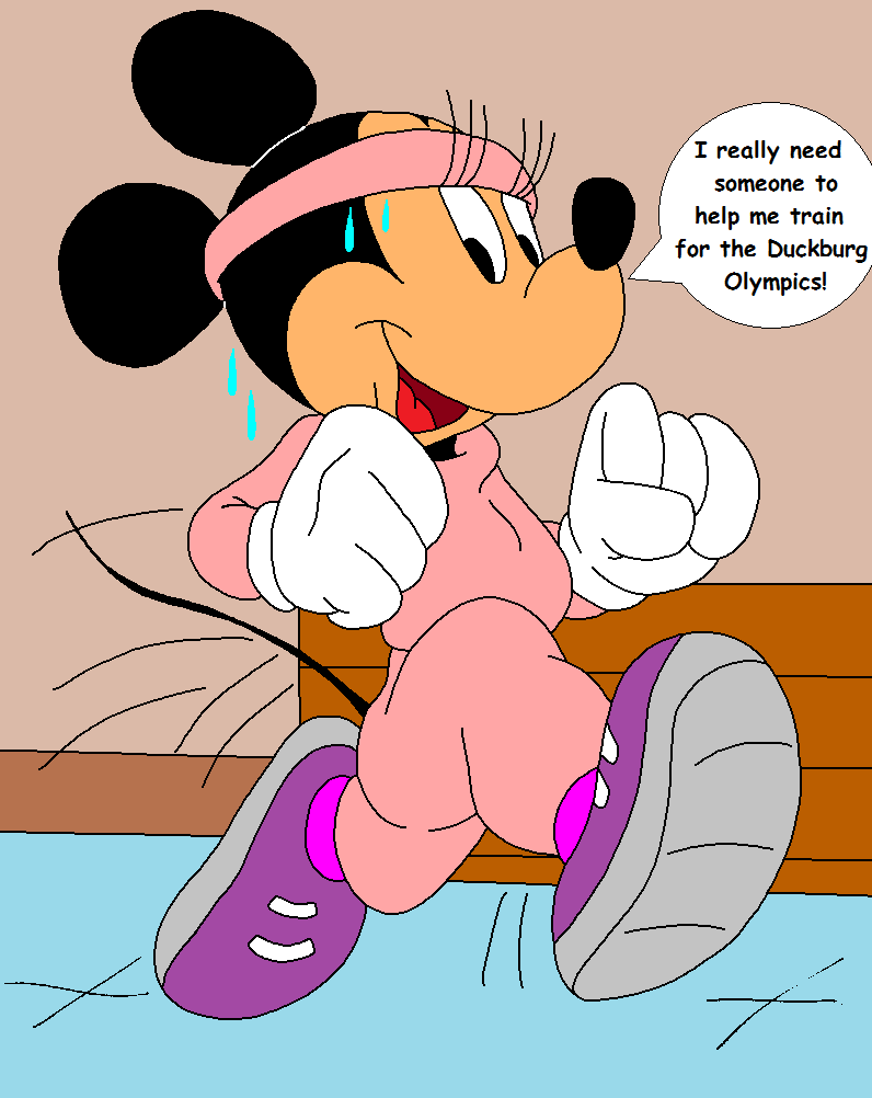 Mickey & Minnie - Gym Practice page 2 full