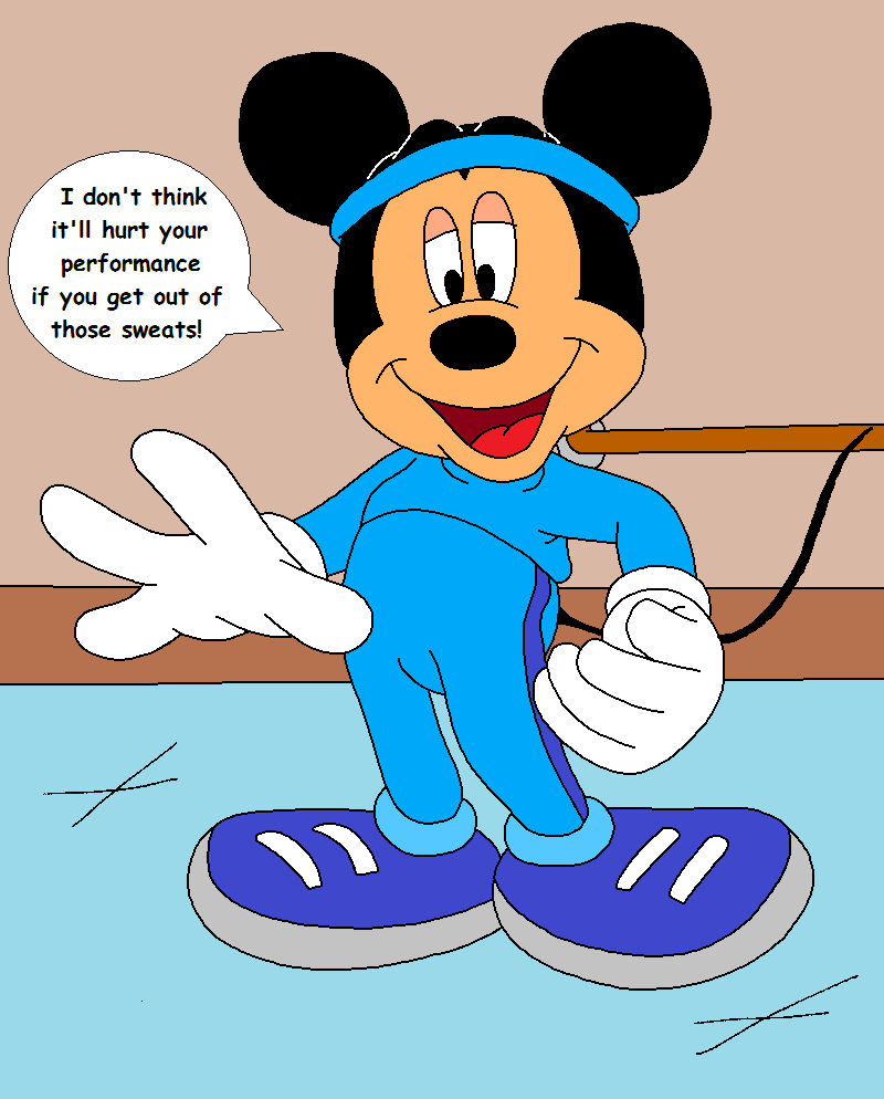 Mickey & Minnie - Gym Practice page 4 full
