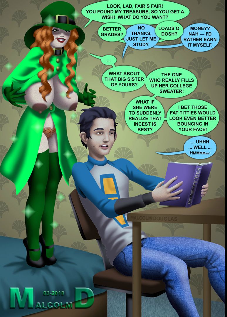 St. Patrick's Day Short Comic page 3 full