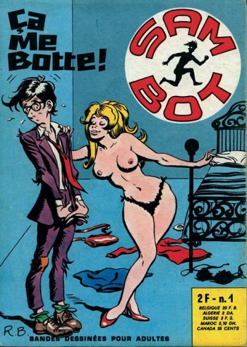 Comic Cover Art - Sam Bot (FRA) cover