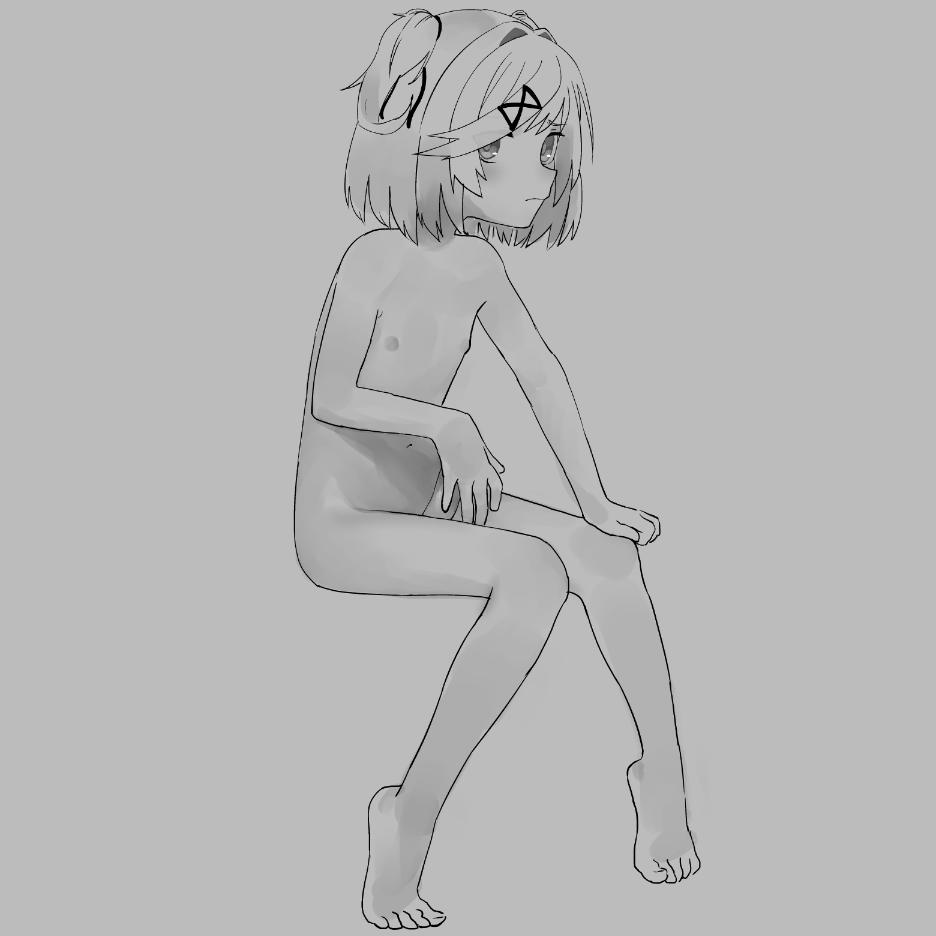 Doki Doki Literature Club Natsuki page 2 full