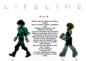[hk] Lifeline (Boku no Hero Academia) [Spanish] [Neale13] cover