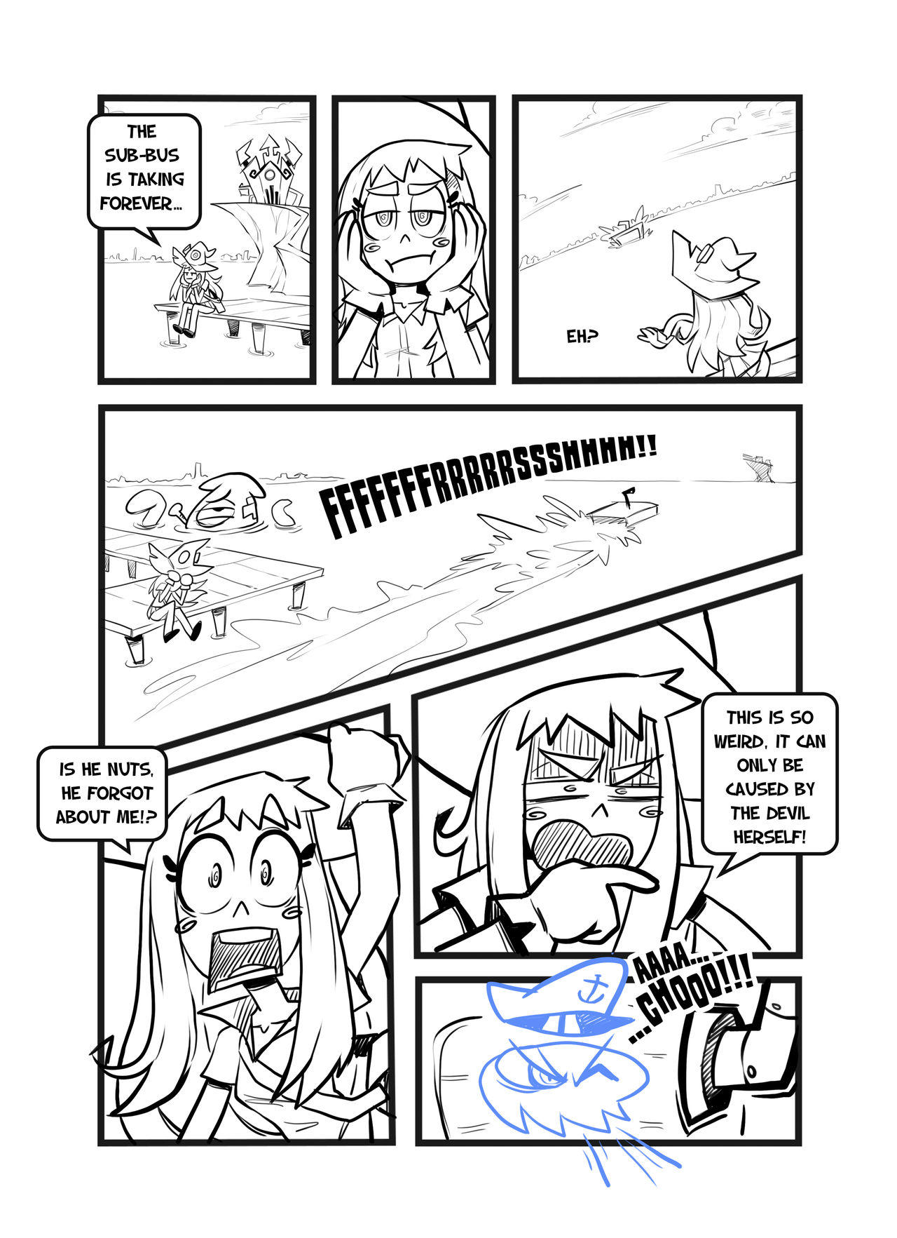 Skarpworld: Chapter 4: 20,000 Loads Under Sea page 12 full